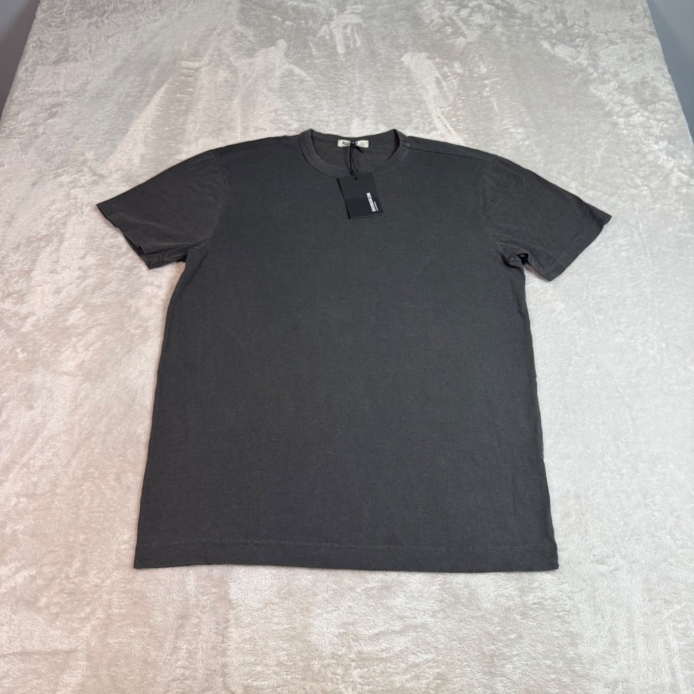 NWT Buck Mason Mens Coal Venice Wash Pima Classic Tee S T-Shirt